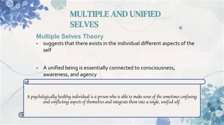 What is multiple selves theory?